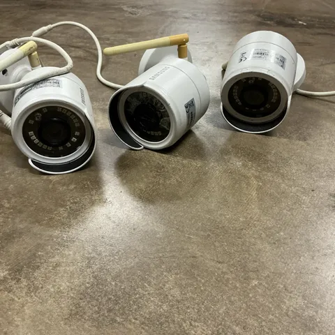 Samsung Security Camera Digital Color 794408WN Lot Of 3 Parts Only