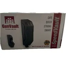 GunVault SpeedVault SV500 Pistol Handgun Safe Keyed/Digital Keypad New Open Box