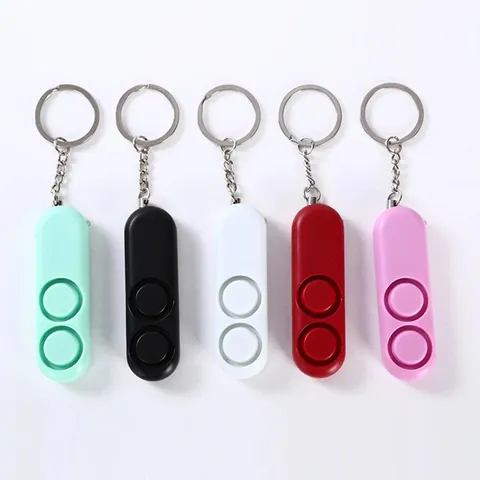 Portable Self-Defense Alarm Safety Device Outdoor Protection Alarm Keychain New