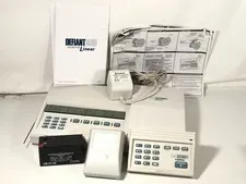 Linear Defiant 1704 SSD Security Resident System Receiver Hub Sensor Remote Pad