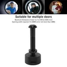 Smart 180 Degree Wide Angle Door Viewer Camera, 2MP HD Door Camera