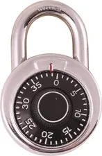 SINGLE DIAL 3 DIGIT COMBINATION PADLOCK     FREE USA S&H