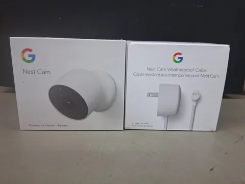 Google Nest Cam Wireless Battery 1080p HD Night Vision Indoor Outdoor Camera