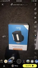 Ring Spotlight Cam Battery Wireless Outdoor 1080p Color Night Vision Alexa Siren