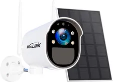 Solar Security Cameras Wireless Outdoor with Solar Panel, 2.4Ghz Wifi Cameras fo