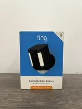 Ring Spotlight Cam Battery Outdoor Security Camera and Spotlight BRAND NEW