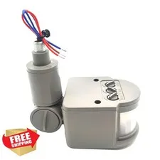 HANNAHONG PIR Motion Detector Gey Waterproof