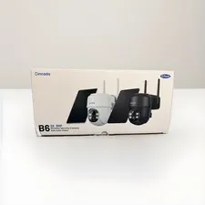 3PCS Cinnado Security Camera Outdoor WiFi Outdoor Pan-Tilt 360°View AI Detection