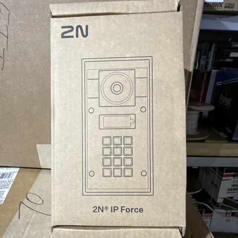 2N IP Force 9151101CHW Outdoor IP Intercom HD Camera 10W Speaker 1 Button PoE