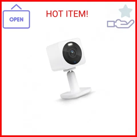 Wyze Cam OG Indoor/Outdoor 1080p Wi-Fi Smart Home Security Camera with Color Nig