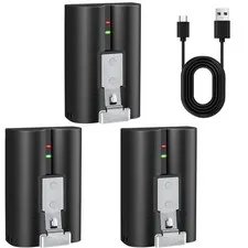 3 Pack Ring V4 Battery for Ring camera Doorbell Solar Floodligh 2/3/4/3 plus US