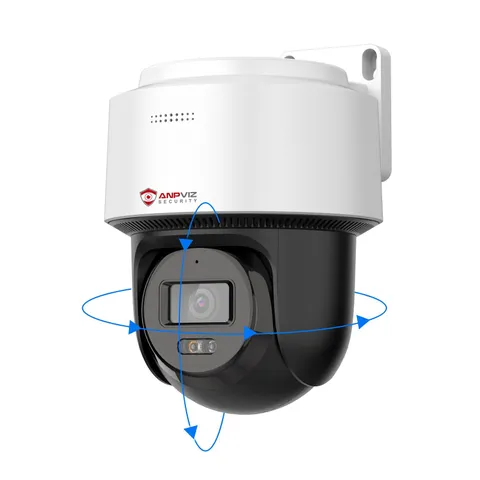 Anpviz 6MP PT PoE Camera Outdoor Indoor Pan Tilt Auto Tracking & 2-Way Audio