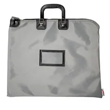 Cardinal Bag Supplies Large Locking Document Bag Handles Security Bag Hipaa