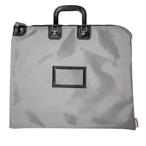 Cardinal Bag Supplies Large Locking Document Bag Handles Security Bag Hipaa