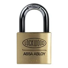 Lockwood 40mm Brass General Purpose Padlock - 2 Pack