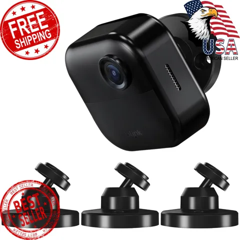 Lucrave Black Blink Camera Mount 3 Pack