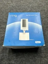 Ring Pan-Tilt Indoor Camera 360° HD Video Two-Way Talk New But Missing Plug