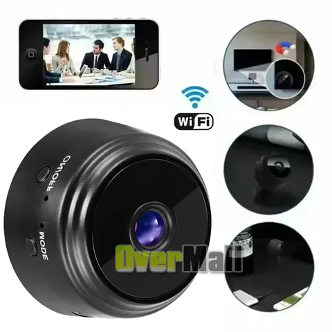 Mini Wireless Camera Wifi IP Home Security 1080P HD Night Vision Cam Electronics