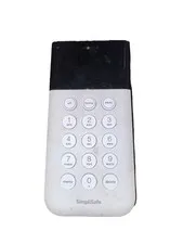 SimpliSafe KP3 Home Security System Keypad Remote White Model SSKP3