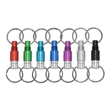 Quick Release Key Tool Pull Apart Keychain Metal Detachable Keychain Functional