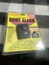 Body Alarm Personal Security Alarm, UP TO 2 HOURS CONTINUOUS SIREN