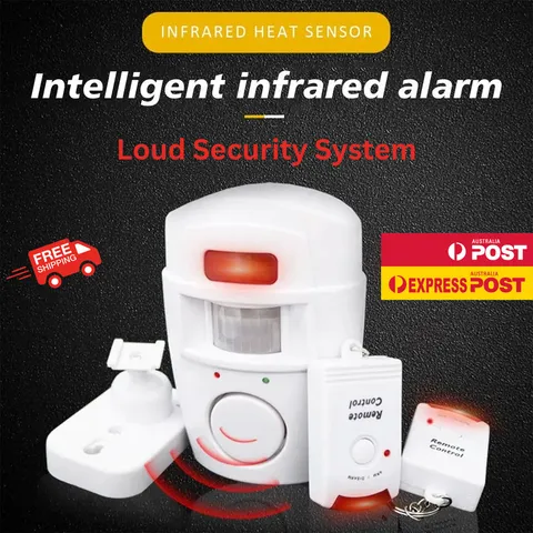Wireless Motion Sensor Alarm Home Security Alert PIR Infrared System Outdoor AU