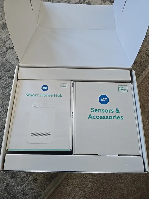 ADT+ Self Setup Alarm System and Motion Sensors + ADT Yard Sign