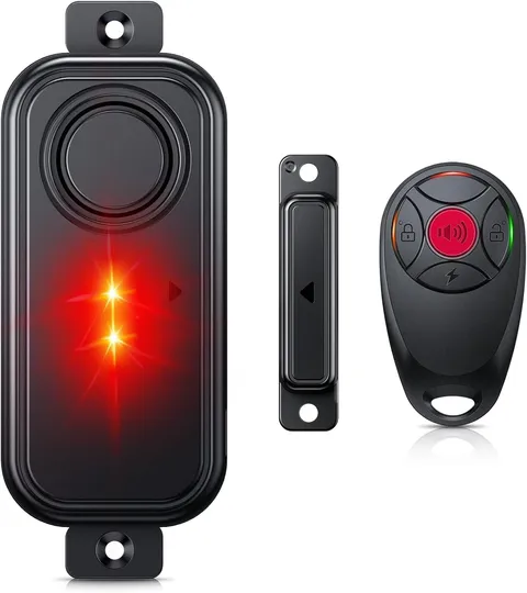 108dB Wireless Door Alarm Remote Control Pool Gate Window Sensor IP66