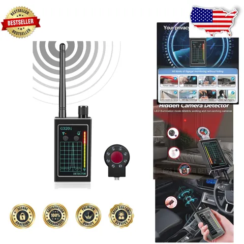 Hidden Device Detector, Professional Bug Scanner, Wi-Fi, Night Color,  Rated