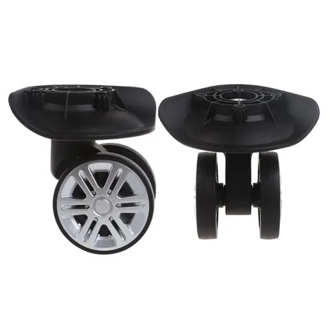 1 Pair Trolley Wheel Replacement Quiet and Durable A02 Double Row