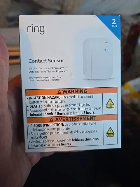 Ring Alarm Contact Sensor - 2nd Gen, Pack of 2 Sealed