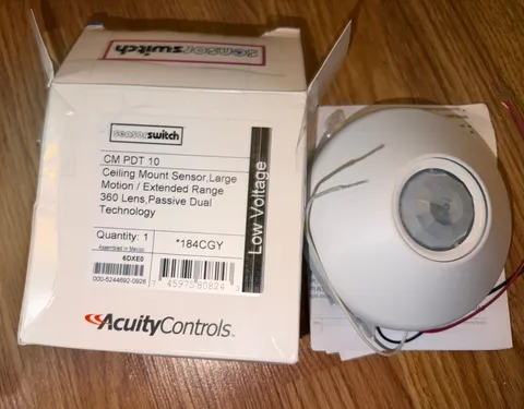 Sensor Switch CM PDT 10 Occupancy Sensor Daylight Controllers Extended Range 360