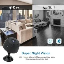 A9 Mini WiFi Camera 1080P HD Wireless IP Security Cam Night Vision Remote View