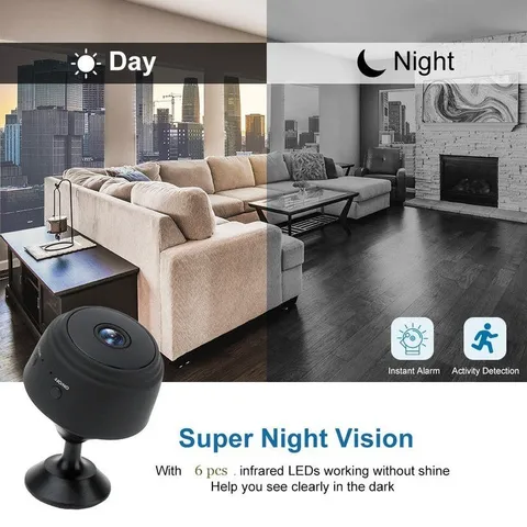 A9 Mini WiFi Camera 1080P HD Wireless IP Security Cam Night Vision Remote View