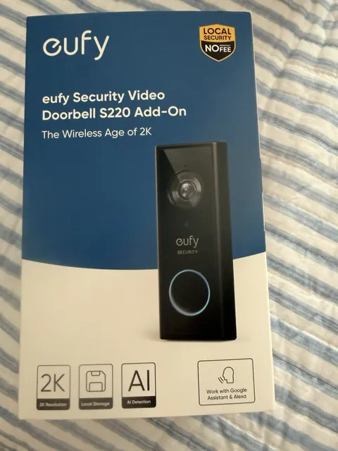 Eufy Security Video Doorbell S220 X002easjan 2K