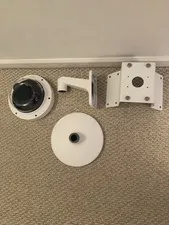 Hanwha Vision PNM-8082VT 6MP 3-Sensor Multidirectional Dome Camera & Mount Parts