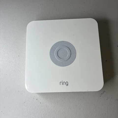 Ring Alarm Base Station -1st Gen- White 4HB1S70EN0 / NO AC Adapter