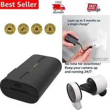 Lightweight Rechargeable Camera Battery Pack - Compatible with Wireless Systems