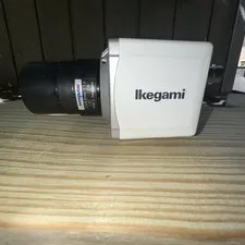 Ikegami ISD-A15S Compact Cube Color Camera w/ 5-50mm F1.6 1/3 CS CCTV Lens Used