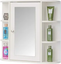 Fully Assembled and Ready for Installation Multifunctional White Wall Mount Medi