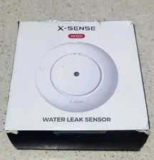 X-Sense WS01 Water Leak Sensor - 110 dB Loud Alarm - Open Box