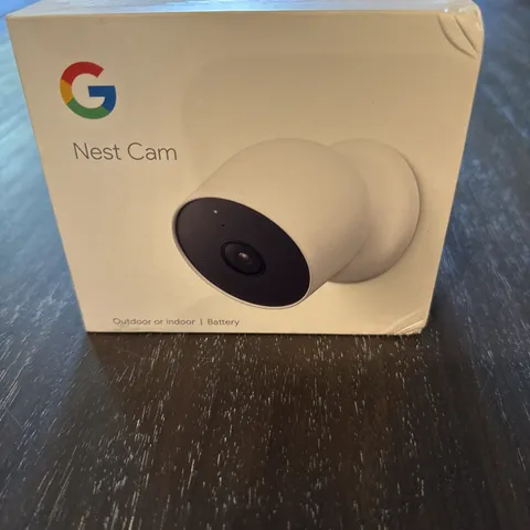 ✅️Google Nest Camera White Outdoor/Indoor Wireless Battery