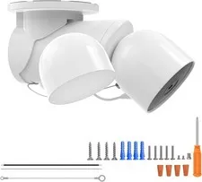 Eave Mount with Anti-Drop Security Chain for Google Nest Cam with Floodlight Out