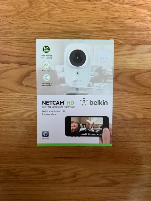 Belkin F7D7602 NetCam HD WiFi Camera