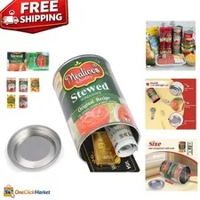 Portable Aluminum Diversion Safe Can for Keys, Cash, Jewelry - Stewed Tomatoes