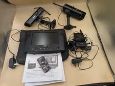 Uniden UDW20553 Security System Bundle 2 UDWC25 Color Cameras Monitor Transmitte