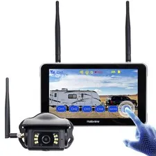 Haloview BT7 Touch RV Backup Camera Wireless 2.4G Digita FHD 1080P DVR...