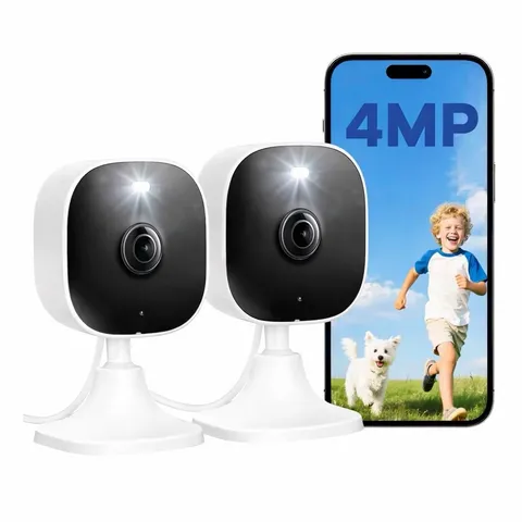 VSMAHOME 8311 4MP Dual Band Wi-Fi IP66 Indoor/Outdoor Security Cameras (2)