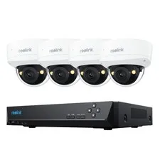 Reolink RLK8-800V4 4K Outdoor IK10 PoE Surveillance System with Smart Detection