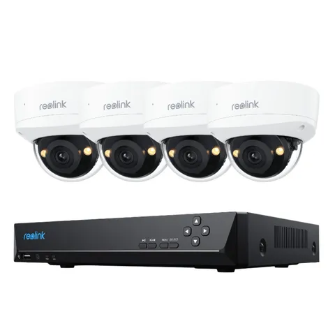 Reolink RLK8-800V4 4K Outdoor IK10 PoE Surveillance System with Smart Detection